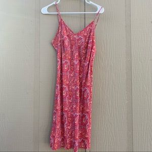 Midi paisley dress y2k
